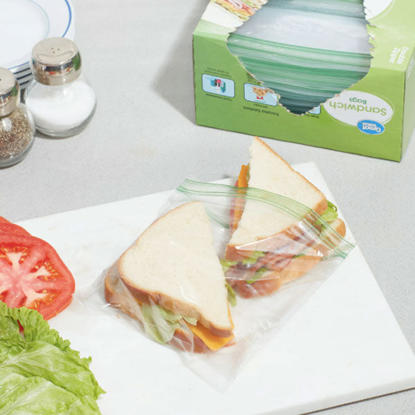 Giant Double Zipper Sandwich Bags - 300 ct box