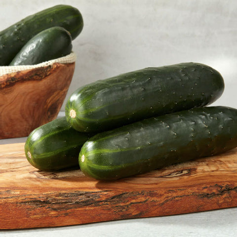 Fresh Organic Cucumbers, 2 Count