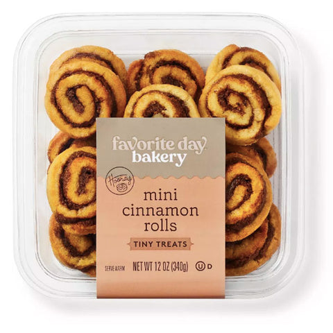 Favorite Day™ Mini Cinnamon Rolls, 12 oz