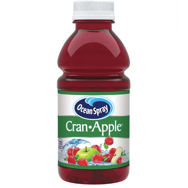 Ocean Spray Cran-Apple Juice, 10 Fl. Oz, 6 Count - Water Butlers