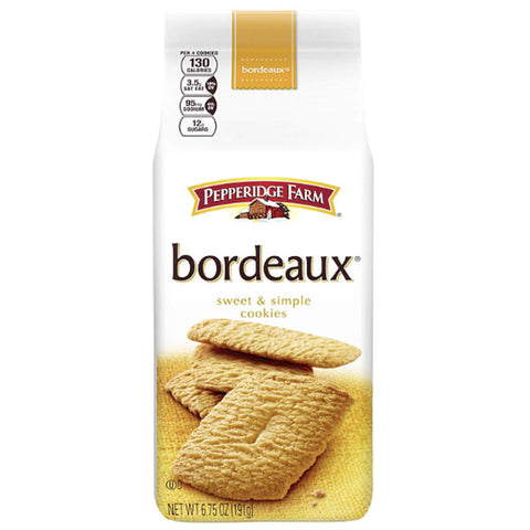 Pepperidge Farm Bordeaux Caramelized Crisp Cookies, 6.75 oz - Water Butlers