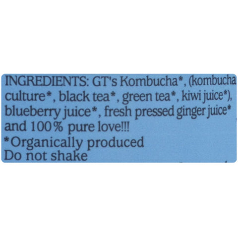 GTs Synergy Kombucha Organic Gingerberry, 16 fl oz.