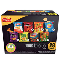 Frito Lay Chips Bold Mix Variety Pack, Party Size, 28 Count