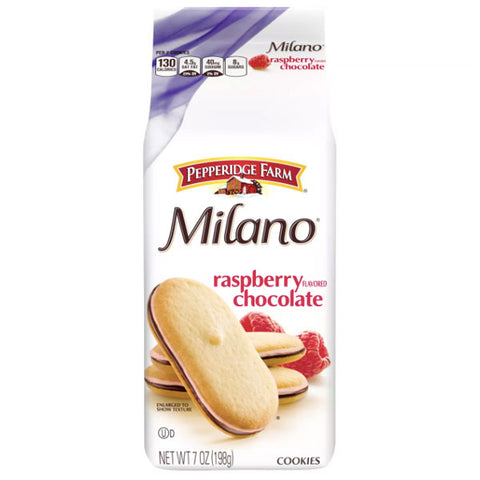 Pepperidge Farm Milano Raspberry Cookies, 7oz - Water Butlers