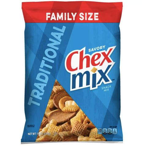 Chex Mix Traditional Savory Snack Mix, 15 oz - Water Butlers