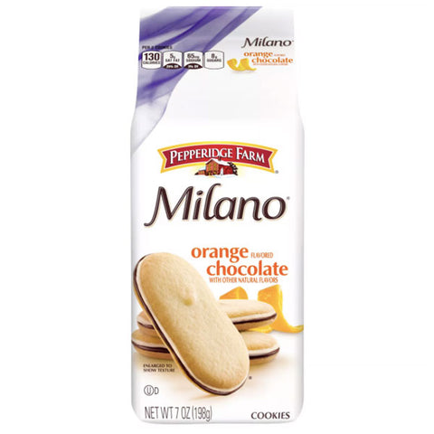 Pepperidge Farm Milano Orange Cookies, 7oz - Water Butlers