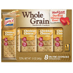 Lance Whole Grain Cheddar Cheese Sandwich Crackers, 8 Ct - Water Butlers
