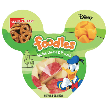Foodles Crunch Pak, Apple Cheese Pretzels 5oz
