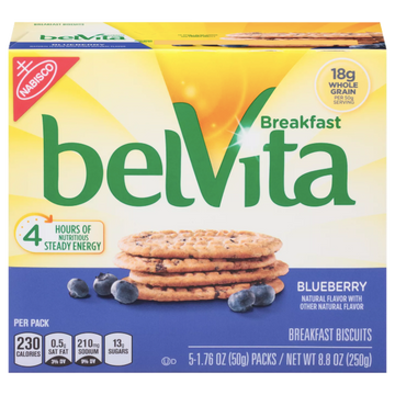 Lu Cookies, Belvita Breakfast Cakes Multi-Grains