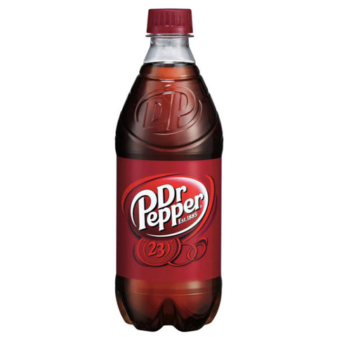 Dr Pepper Soda, 16.9 fl oz, 6 Ct - Water Butlers