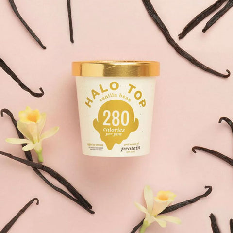 Halo Top Vanilla Bean Ice Cream, 1 pint - Water Butlers