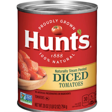 Hunt's Diced Tomatoes 28 oz - Water Butlers