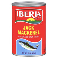 Iberia Jack Mackerel, 15 oz - Water Butlers
