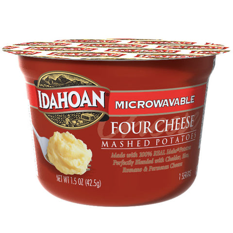 Idahoan Buttery Four Cheese Mashed Potatoes 1.5 oz, 4 Ct - Water Butlers