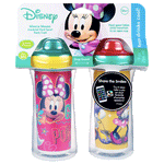 Disney Minnie Mouse Insulated Hard Spout Sippy Cups, 9oz 2 Ct - Water Butlers