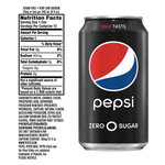 Pepsi 0 Zero 12 fl oz, 24 Pack - Water Butlers