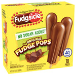 Fudgsicle No Sugar Added Frozen Pops - 18 Ct - Water Butlers