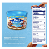 Blue Diamond Almonds, Lightly Salted, 6 oz - Water Butlers