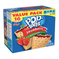 PopTarts Unfrosted Strawberry, 16 Ct