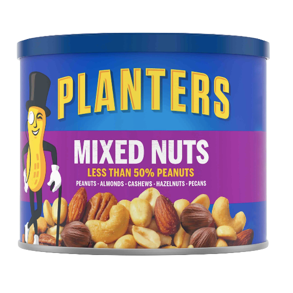 Planters Nuts, Mixed Nuts 10.3 oz - Water Butlers