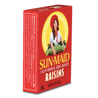 Sun-Maid Natural Raisins, 1oz, 6 Count - Water Butlers