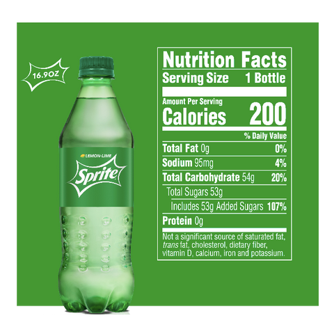 Sprite 16.9 fl oz Bottles, 6 Pack - Water Butlers