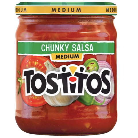 Tostitos, Chunky Salsa Medium - 15.5 Oz. - Water Butlers