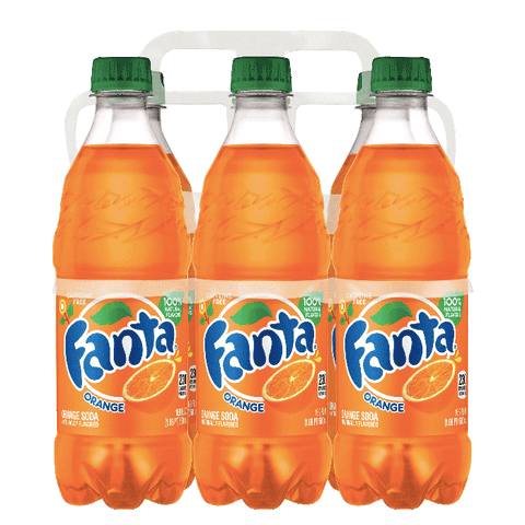 Fanta Orange, 16.9 Fl Oz, 6 Ct - Water Butlers