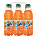 Fanta Orange Soda, 16.9 Fl Oz, 6 Ct
