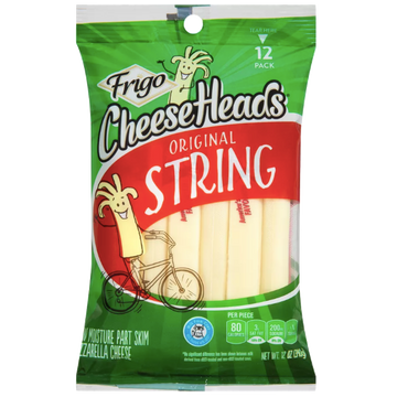 Frigo Cheese Heads, Original String, 12 Count