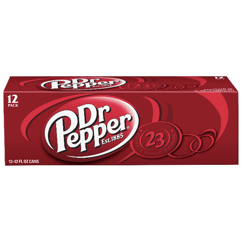 Dr Pepper Soda, 12 Ct - Water Butlers