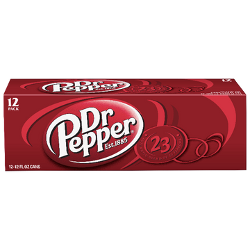 Dr Pepper Soda, 12 Ct
