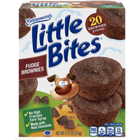 Entenmann's Little Bites, Fudge Brownies, 5 Ct - Water Butlers
