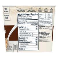 Quaker Maple & Brown Sugar Oatmeal 1.69 oz - Water Butlers