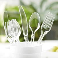 Assorted Clear Cutlery, 48 Ct - Water Butlers