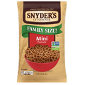 Snyder's Pretzels Family Size, Mini Pretzels 16 Oz