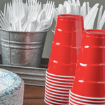 Plastic Cups, 18 oz, 50 Count - Water Butlers
