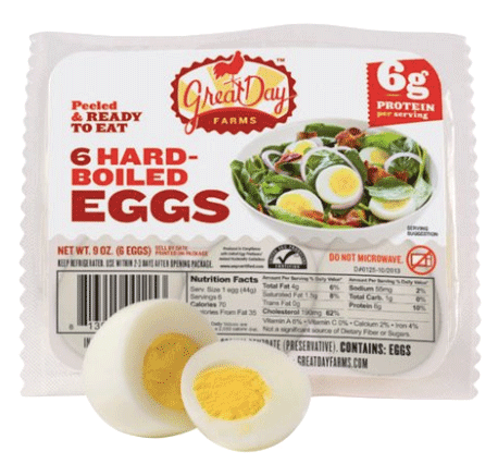 Hard Boiled Eggs, 6 Ct - Water Butlers