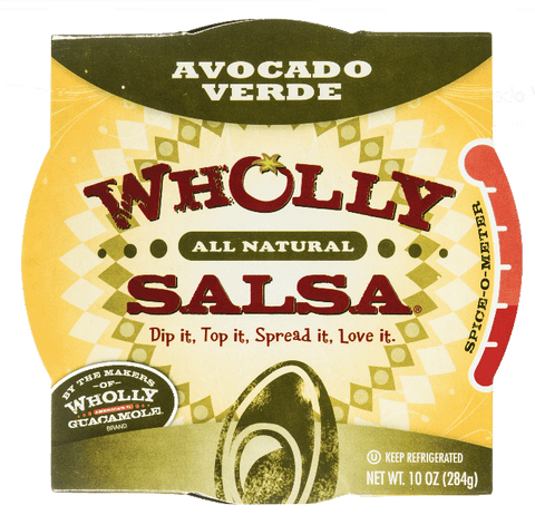 Wholly Guacamole Avocado Verde Mild, 10 oz - Water Butlers