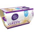 Dannon Light & Fit Greek Yogurt, Vanilla, 4Ct - Water Butlers