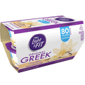 Dannon Light & Fit Greek Yogurt, Vanilla, 4Ct