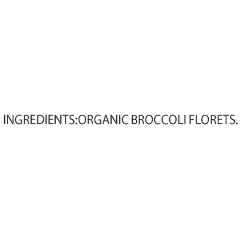 Organic Broccoli Florets, 12 oz - Water Butlers