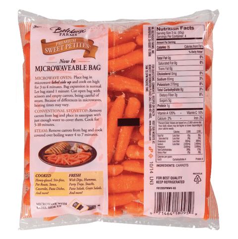 Premium Sweet Carrots 12 oz. - Water Butlers