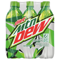 Diet Mountain Dew 16.9 fl oz Bottles, 6 Pack - Water Butlers