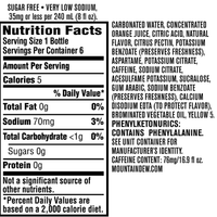 Diet Mountain Dew 16.9 fl oz Bottles, 6 Pack - Water Butlers