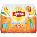 Lipton Diet Peach Iced Tea, 12 Count - Water Butlers