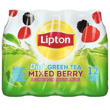 Lipton Diet Mixed Berry Iced Tea, 12 Count