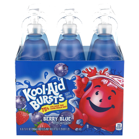 Kool-Aid Bursts, Berry Blue - 6 Ct - Water Butlers