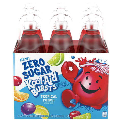 Kool-Aid Bursts, Tropical Punch - 6 Ct - Water Butlers