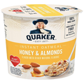 Quaker Honey & Almonds Oatmeal Cup, 1.69 oz